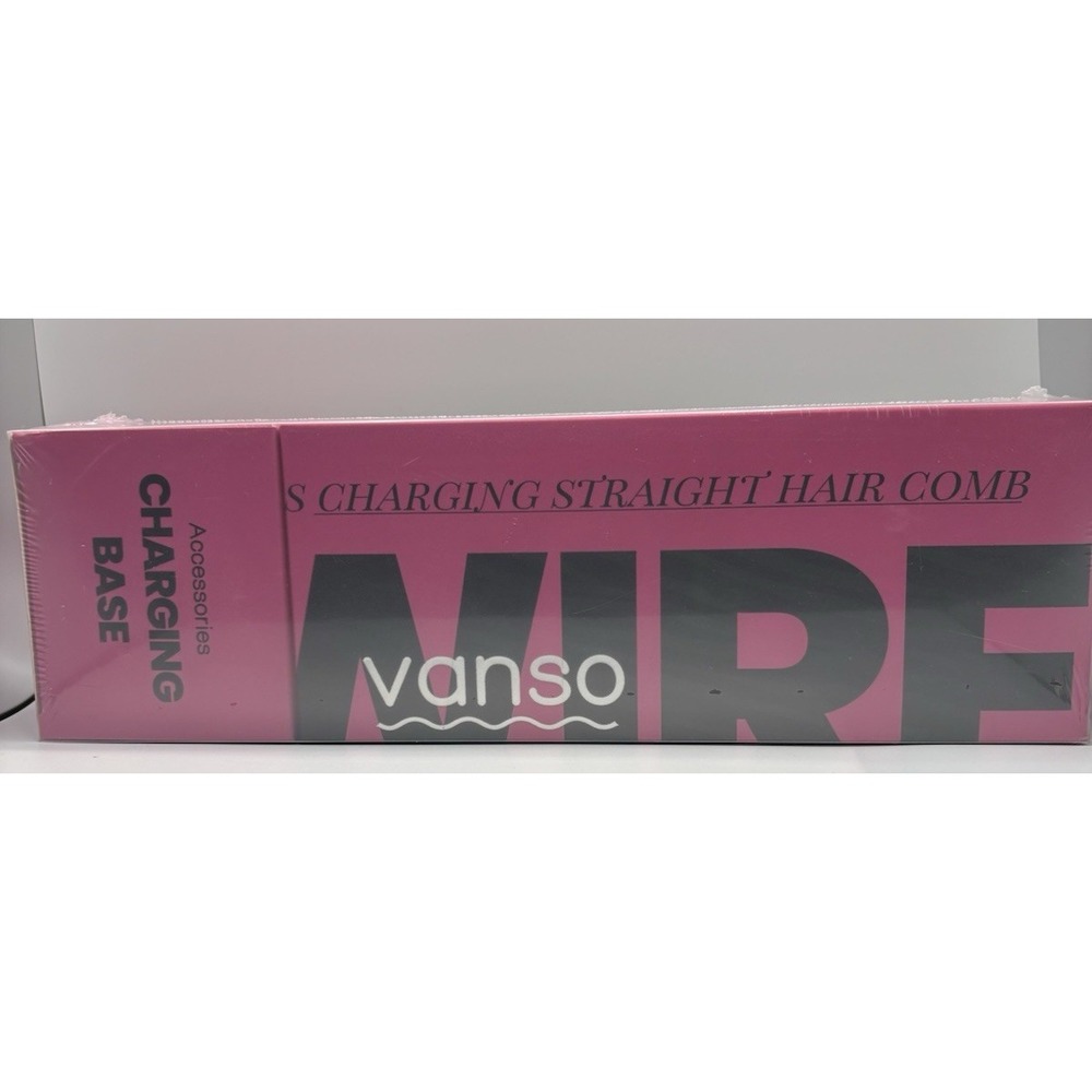 Brand New Straight‎ Hair Comb Vanso Sealed Package